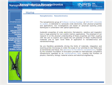 Tablet Screenshot of nanophotonics.ca